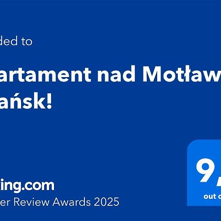 Apartament Nad Motlawa - Gdansk! Екстериор снимка